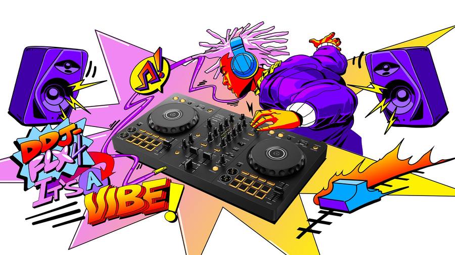 Ilustração DDJ-FLX4